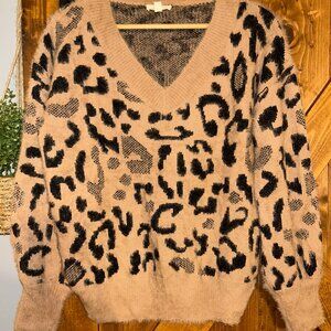 Mystree animal print sweater